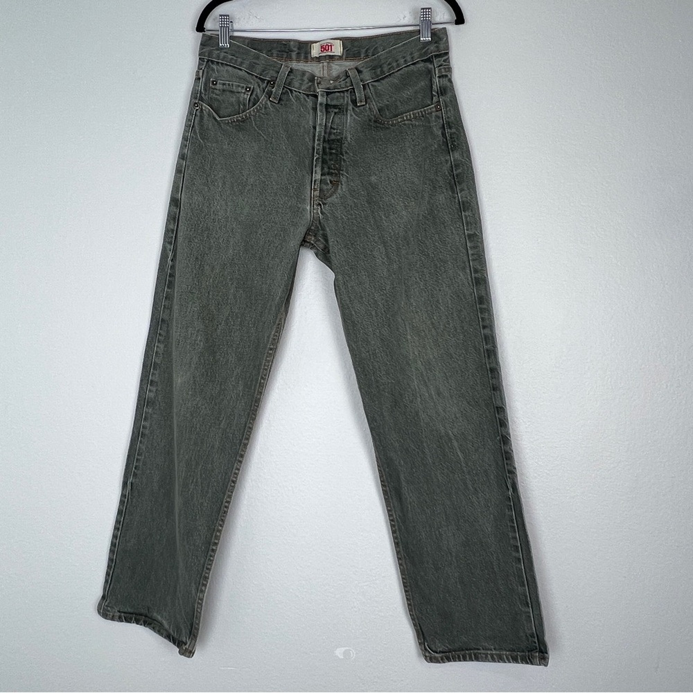 Levi’s Men’s Gray 501 Jeans 32 x 30 Straight Leg